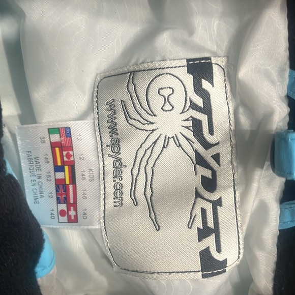 SPYDER Kids size 12 jacket - Picture 3 of 10